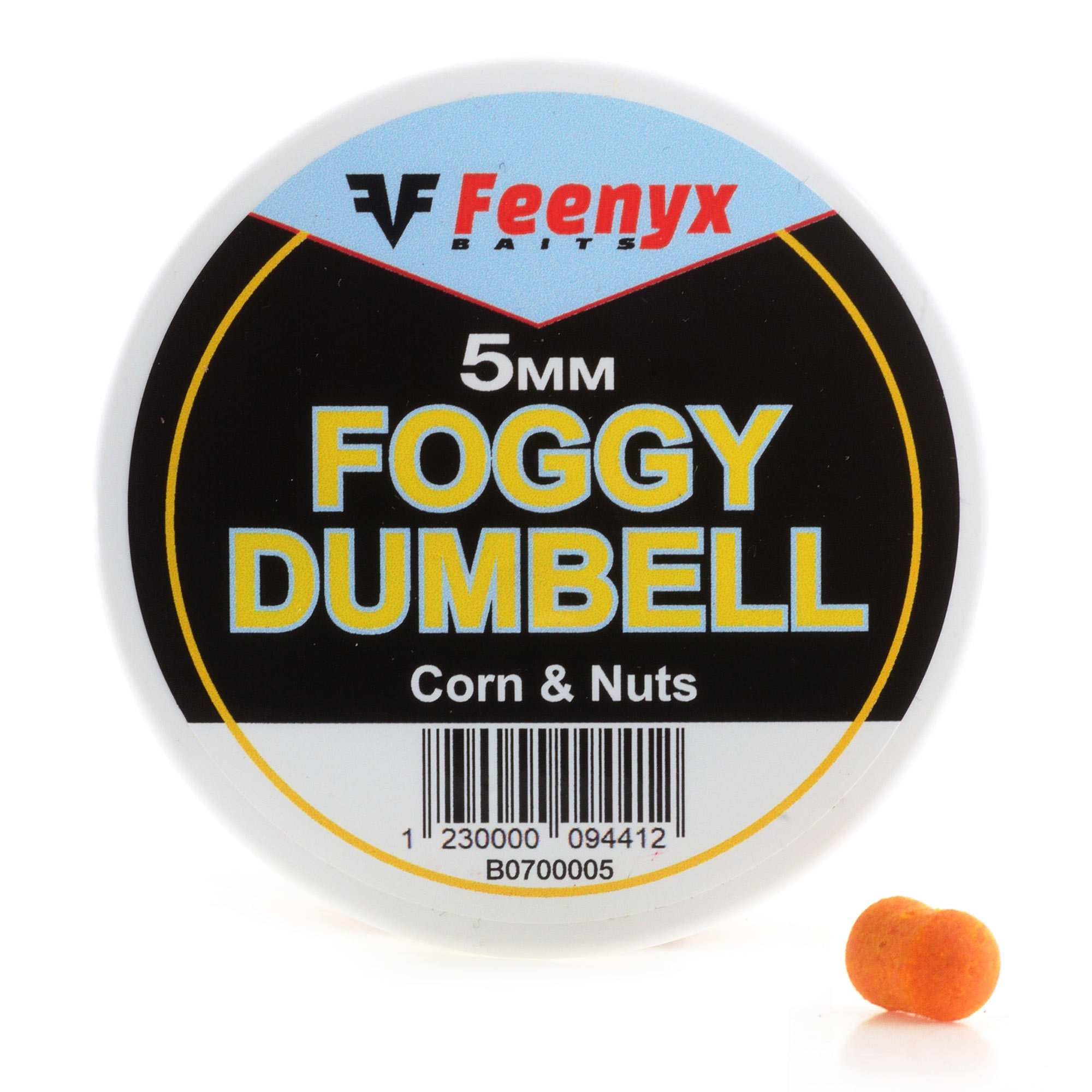 Foggy Dumbell Corn & Nuts FEENYX BAITS