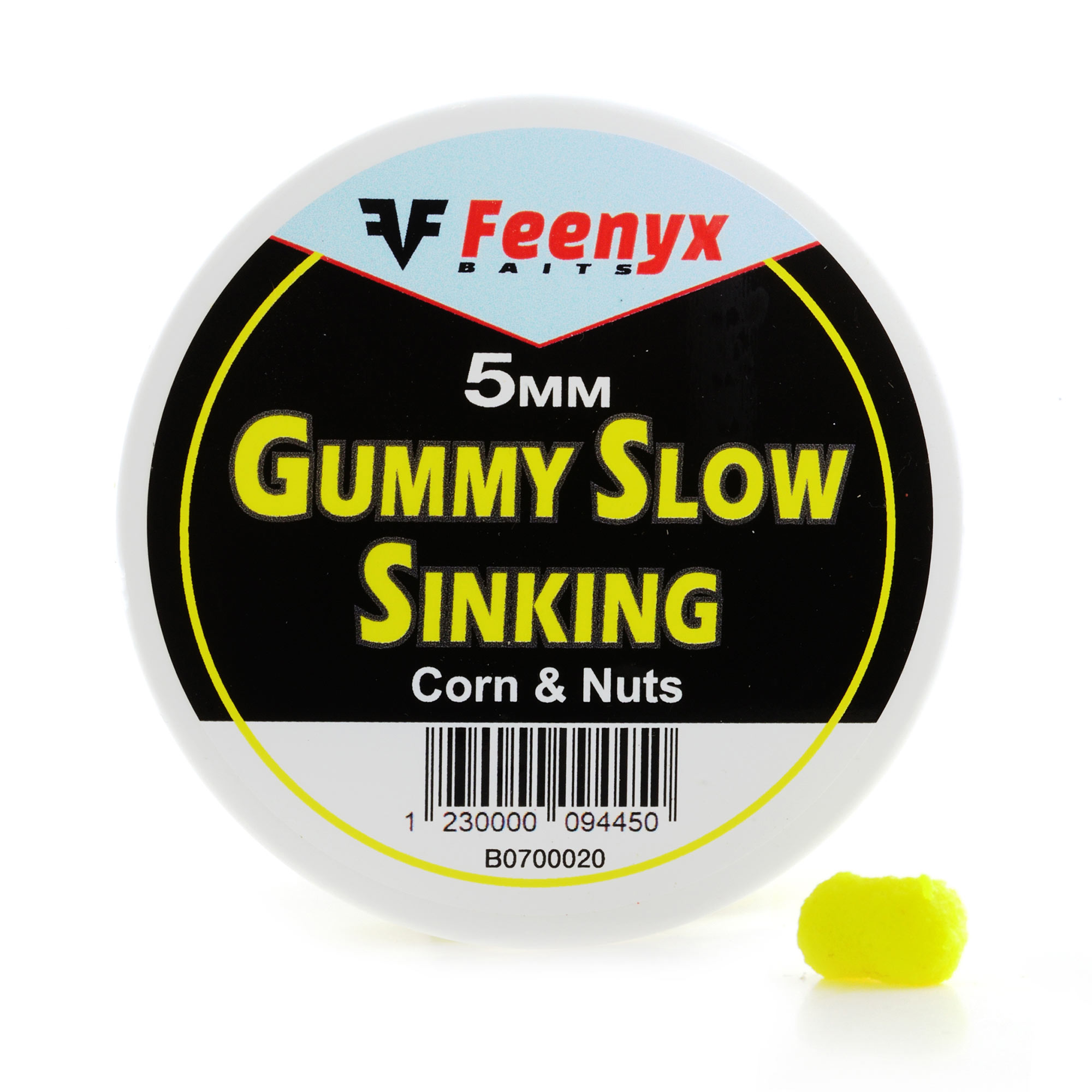 Gummy Slow Sinking Corn & Nuts FEENYX BAITS